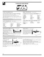 Preview for 6 page of GE 162D7740P005 Use And Care & Installation Manual