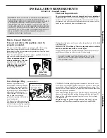 Preview for 11 page of GE 162D7740P005 Use And Care & Installation Manual