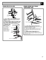 Preview for 17 page of GE 162D7740P005 Use And Care & Installation Manual