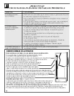 Preview for 38 page of GE 162D7740P005 Use And Care & Installation Manual