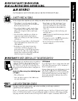 Preview for 3 page of GE 162D7742P004 Owner'S Manual