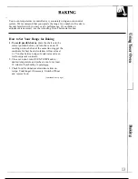 Preview for 13 page of GE 164 D2588P120 Use And Care Manual