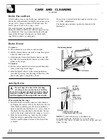 Preview for 22 page of GE 164 D2588P120 Use And Care Manual