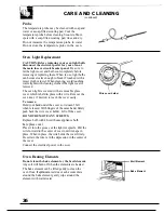 Preview for 36 page of GE 164D2966P030 Use And Care Manual