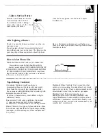 Предварительный просмотр 9 страницы GE 164D2966P053 Use And Care Manual