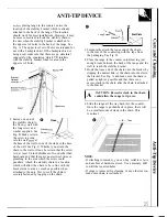 Предварительный просмотр 25 страницы GE 164D2966P053 Use And Care Manual