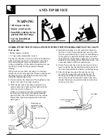 Preview for 24 page of GE 164D2966P079 Use And Care Manual