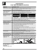 Preview for 26 page of GE 164D2966P079 Use And Care Manual