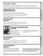 Preview for 27 page of GE 164D2966P079 Use And Care Manual