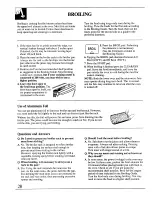 Preview for 28 page of GE 164D2966P127-I Use And Care Manual