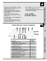 Предварительный просмотр 5 страницы GE 164D2966P161-1 Use And Care Manual