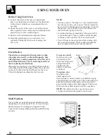 Preview for 10 page of GE 164D2966P205-1 Use And Care Manual