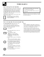 Preview for 20 page of GE 164D2966P205-1 Use And Care Manual