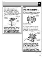 Preview for 37 page of GE 164D2966P238 Use And Care & Installation Manual