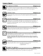 Preview for 40 page of GE 164D4290P075-1 Owner'S Manual