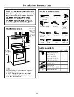 Preview for 9 page of GE 164D4290P393 Owner'S Manual And Installation Instructions