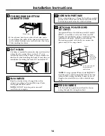 Preview for 14 page of GE 164D4290P393 Owner'S Manual And Installation Instructions