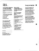 Preview for 2 page of GE 165 D3080P027 Use And Care Manual