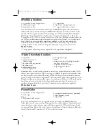 Preview for 8 page of GE 168951 User Manual