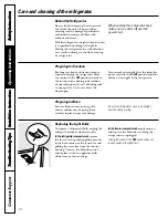 Preview for 12 page of GE 18, 19 Owner'S Manual And Installation Instructions