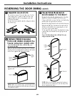 Preview for 20 page of GE 18, 19 Owner'S Manual And Installation Instructions