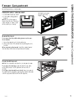 Preview for 15 page of GE 18, 19 Owner'S Manual & Installation Instructions