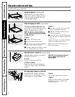 Предварительный просмотр 8 страницы GE 18, 19 Owner'S Manual