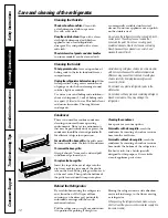 Preview for 12 page of GE 18, 19 Owner'S Manual