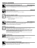 Предварительный просмотр 66 страницы GE 18, 19 Owner'S Manual