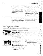 Предварительный просмотр 79 страницы GE 18, 19 Owner'S Manual