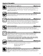 Предварительный просмотр 103 страницы GE 18, 19 Owner'S Manual