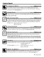 Предварительный просмотр 104 страницы GE 18, 19 Owner'S Manual