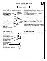 Preview for 11 page of GE 18, 19 Use And Care & Installation Manual