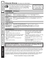 Preview for 26 page of GE 18 Series Owner'S Manual And Installation Instructions