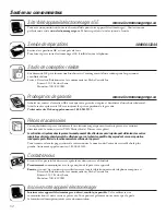 Preview for 52 page of GE 18 Series Owner'S Manual And Installation Instructions