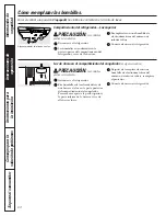 Preview for 60 page of GE 18 Series Owner'S Manual And Installation Instructions