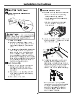 Предварительный просмотр 35 страницы GE 183D5580P236 Owner'S Manual & Installation Instructions