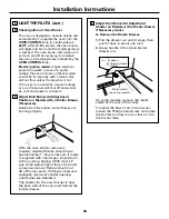 Preview for 36 page of GE 183D5580P236 Owner'S Manual & Installation Instructions