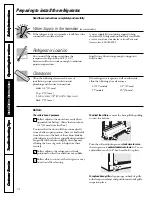 Preview for 14 page of GE 19 Series Owner'S Manual