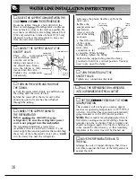 Preview for 16 page of GE 19 Series Use And Care Manual