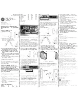 Предварительный просмотр 2 страницы GE 19211 Manual