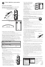 Preview for 2 page of GE 19299 Installation Instructions