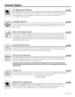 Preview for 16 page of GE 197D#613PO03 Owner'S Manual