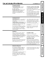 Preview for 11 page of GE 197D3354P003 Owner'S Manual And Installation Instructions