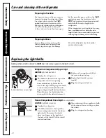 Preview for 12 page of GE 197D3354P003 Owner'S Manual And Installation Instructions