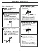 Preview for 47 page of GE 197D3354P003 Owner'S Manual And Installation Instructions