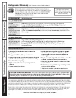 Preview for 26 page of GE 197D3354P013 Owner'S Manual And Installation Instructions