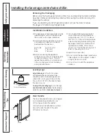 Preview for 4 page of GE 197D4613P004 Owner'S Manual And Installation