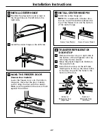 Preview for 27 page of GE 197D4618P002 Owner'S Manual And Installation Instructions