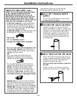 Preview for 31 page of GE 197D4618P002 Owner'S Manual And Installation Instructions